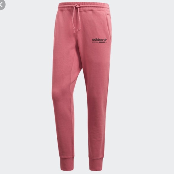 mens pink adidas pants